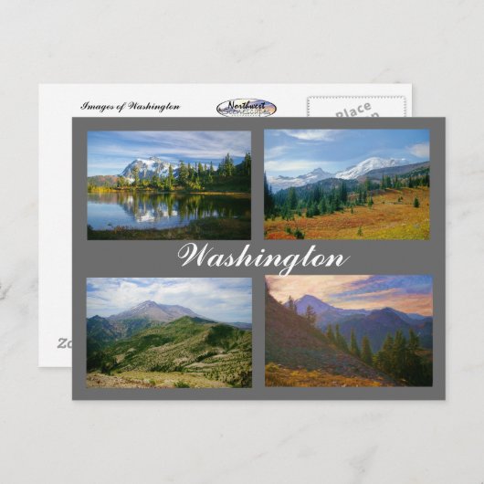 ワシントンのはがきの画像 ポストカード (正面/裏面)