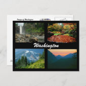 ワシントンのはがきの画像 ポストカード (正面/裏面)