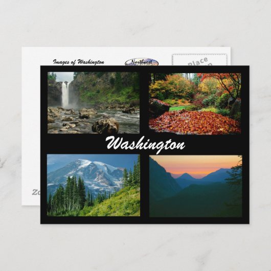 ワシントンのはがきの画像 ポストカード (正面/裏面)