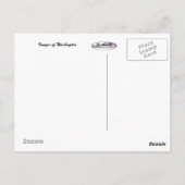 ワシントンのはがきの画像 ポストカード (裏面)