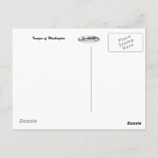 ワシントンのはがきの画像 ポストカード (裏面)