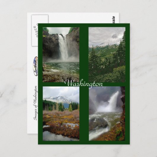 ワシントンのはがきの画像 ポストカード (正面/裏面)