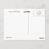 ワシントンのはがきの画像 ポストカード (裏面)