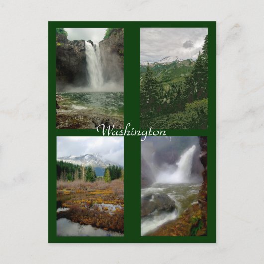 ワシントンのはがきの画像 ポストカード (正面)