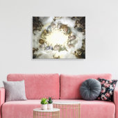 ワシントンのアポテアシス – センター キャンバスプリント (インサイチュ (リビング))