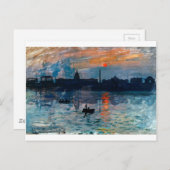 ワシントンのスカイライン1 ポストカード (正面/裏面)