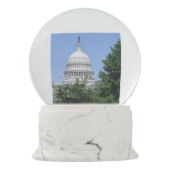 ワシントンのバルソルディ公園からキャピトル建物 スノーグローブ (裏面)