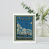 ワシントンのポスタ広告ー、ロングビュー ポストカード (スタンド正面)