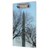 ワシントンのモニュメントin冬Iの風景 クリップボード (左)