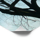 ワシントンのモニュメントin冬Iの風景 ポスター (コーナー)