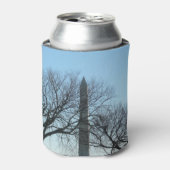 ワシントンのモニュメントin冬Iの風景 缶クーラー (缶正面)