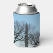 ワシントンのモニュメントin冬Iの風景 缶クーラー (缶裏面)