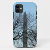 ワシントンのモニュメントin冬Iの風景 Case-Mate iPhoneケース (裏面)