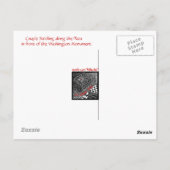 ワシントンのロマンス ポストカード (裏面)