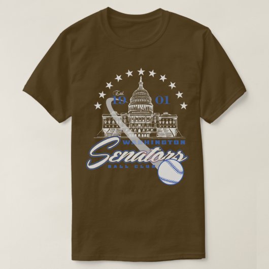 ワシントンの上院議員 Tシャツ (デザイン正面)