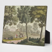 ワシントンの家は山バーノンから'Le Costu フォトプラーク (側面)