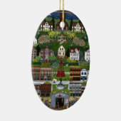 ワシントンの歴史的なポートタウンゼント セラミックオーナメント (右)