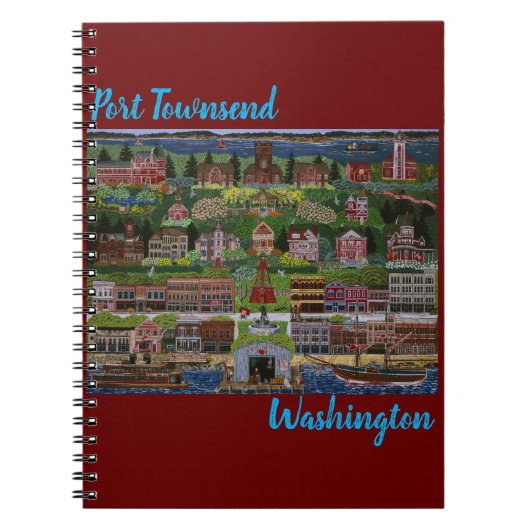 ワシントンの歴史的なポートタウンゼント ノートブック (正面)