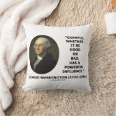 ワシントンの良くも悪くも影響力を持つ例 クッション (ブランケット)