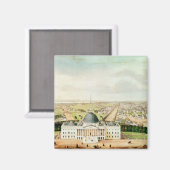 ワシントンの表示 マグネット (正面/裏面)