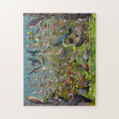 ワシントンの裏庭の鳥 ジグソーパズル (縦)