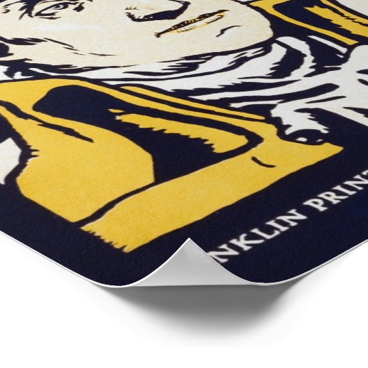 ワシントンの誕生日 – 法定休日 ポスター (角)