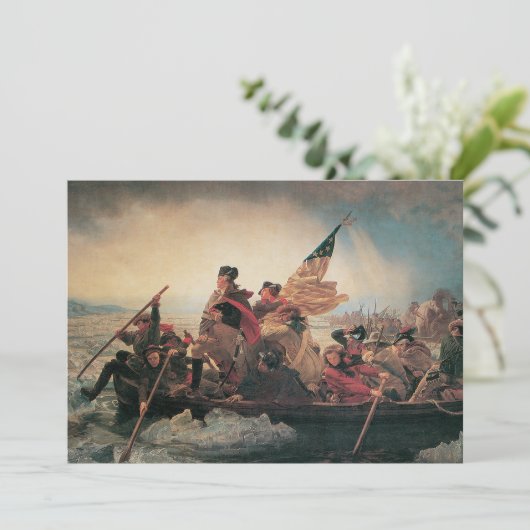 ワシントンはデラウェアを横切るエマニュエル・ロイツェ (スタンド正面)