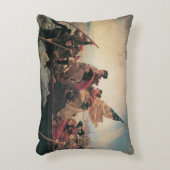 ワシントンはデラウェアを横切るエマニュエル・ロイツェ アクセントクッション (正面(垂直))