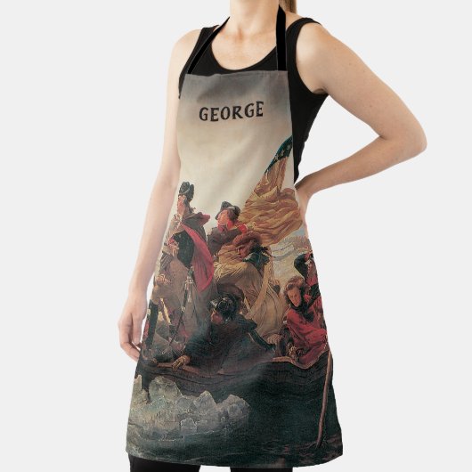 ワシントンはデラウェアを横切るエマニュエル・ロイツェ エプロン (インサイチュ)