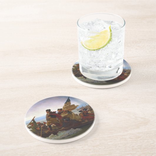 ワシントンはデラウェアを横切るエマニュエル・ロイツェ コースター (側面)