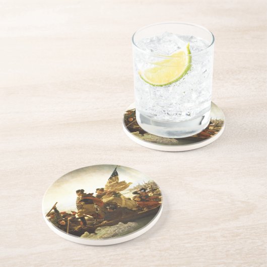 ワシントンはデラウェアを横切るエマニュエル・ロイツェ コースター (側面)