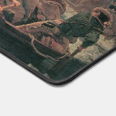 ワシントンはデラウェアを横切るエマニュエル・ロイツェ デスクマット (コーナー)