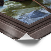 ワシントンはデラウェアを横切るエマニュエル・ロイツェ ポスター (コーナー)