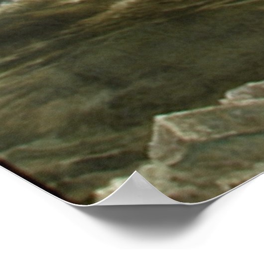 ワシントンはデラウェアを横切るエマニュエル・ロイツェ ポスター (角)