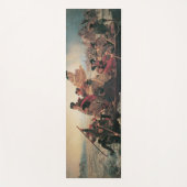 ワシントンはデラウェアを横切るエマニュエル・ロイツェ ヨガマット (正面)