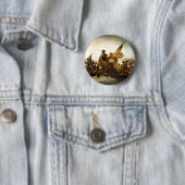 ワシントンはデラウェアを横切るエマニュエル・ロイツェ 缶バッジ (インサイチュ)