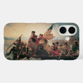 ワシントンはデラウェアを横切るエマニュエル・ロイツェ Case-Mate iPhoneケース (裏面 (横))