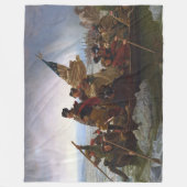 ワシントンはドルーウェアを越える フリースブランケット (正面)