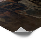 ワシントンは彼の委員会を辞職する ポスター (角)