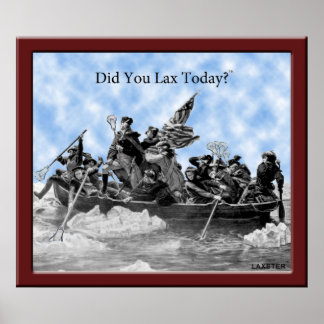 ワシントンはLAXS-TASTIC行く！ ポスター