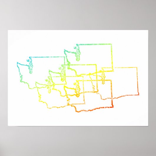 ワシントンぼやけー ポスター (正面)