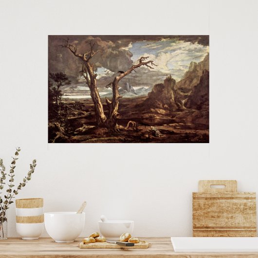 ワシントンアストンエリ食べ物を与えヤバイザラヴェンス ポスター (キッチン)