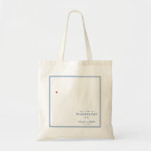 ワシントンエレガントDC海軍結婚の歓迎 トートバッグ (正面)