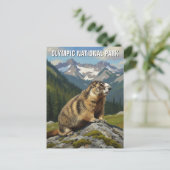 ワシントンオリンピック国立公園旅行 ポストカード (スタンド正面)