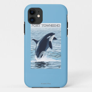 ワシントンオルカジャンピングポートタウンゼント iPhone 11 ケース