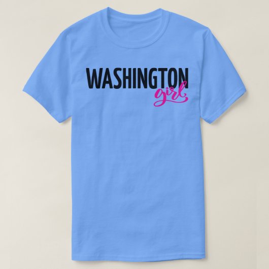 ワシントンガール Tシャツ (デザイン正面)