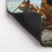 ワシントンクロッシングザデラウェアファインアート マウスパッド (コーナー)