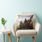 ワシントンクロッシングデラウェアアート クッション (椅子)