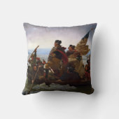 ワシントンクロッシングデラウェアアート クッション (裏面)