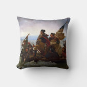 ワシントンクロッシングデラウェアアート クッション (正面)